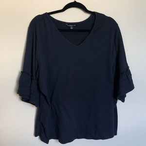 Bell sleeve blouse